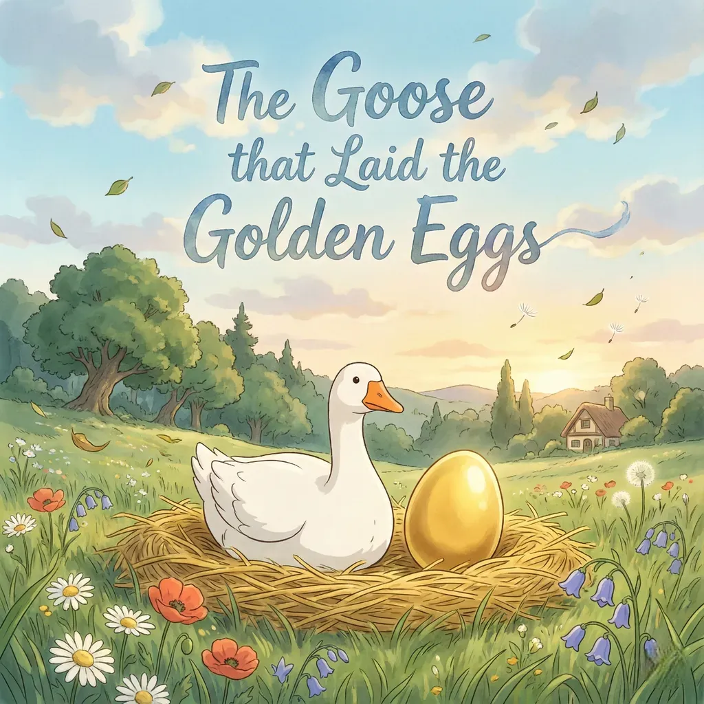 The Goose that Laid the Golden Eggs story cover