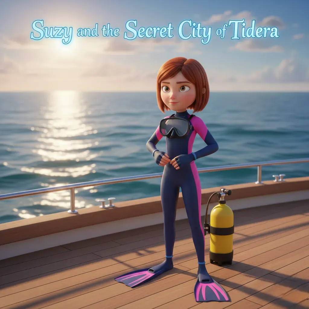 Suzy and the Secret City of Tidera story cover