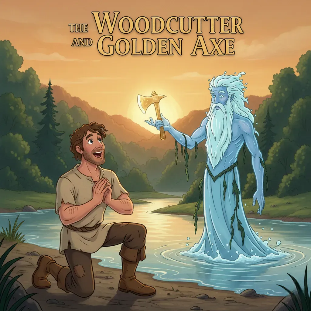 The Woodcutter and the Golden Axe story cover